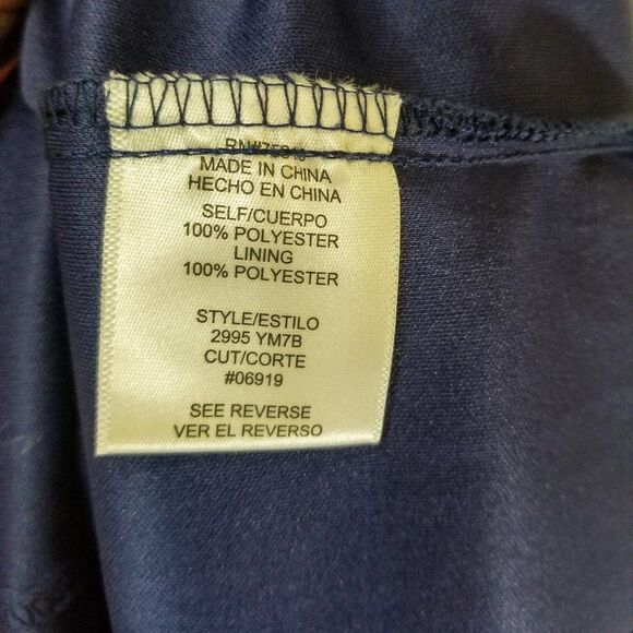 City Triangles Cutout Neckline Multicolor Mixed Stripe Sleeveless Dress M - Picture 6 of 6